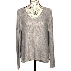 RD Style SMALL Tanja Whipstitch Open Back Pullover - Stitch Fix High Low Sweater